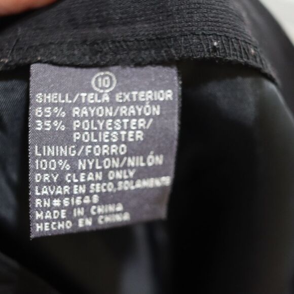 CLIO Black Double Breasted Vintage Pant Suit 10 - Picture 16 of 16